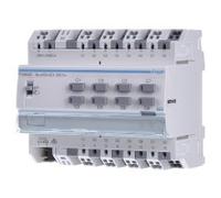 Sortie interrupteur/store 8 sorties 16A, manuel ou bus - Actionneur de commutation KNX 8 canaux T... | Hager | TYA608C | Actionneur de commutation
