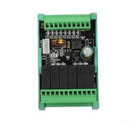 Sortie relais pour plc FX2N-14MR 5A Charge 24V DC Sortie relais | 4000 étapes du programme, téléchargement direct, USB pour interface TTL, taux de construction de 9,6 Kbps, efficace