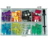 SORTIMENT 1025 - Boîte d'assortiment avec 80 fusibles de voiture ATO (FKS)