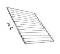 SOS Accessoire Grille chromée L >> 350X470 mm extensible 350X750 mm avec vis encastrée et e montage pour Four, cuisinière WY159