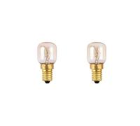 SOS Accessoire Lot de 2 Lampes de four 15W SES E14 300°C pour Four, cuisinière TOUTES MARQUES 4050300065052