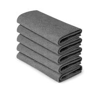 SOSALUK 5PCS Chiffon Magique Microfibre 30x30cm Réutilisable sans Trace pour Verre, Miroir, Cuisines et Voitures
