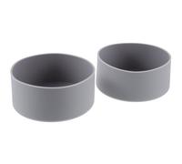 Sosoport 2 Pièces Botte de Protection pour Bouteille d'eau, Manchon en Silicone pour Tasse à Eau, pour Gobelets 32oz-40oz, Silicone Antidérapant, Léger, Réduit Le Bruit de Collision,