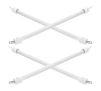Sosoport 4pcs Élément Chauffant en Quartz pour Chauffage Électrique, Tube Chauffant Rapide en Céramique, Adapté aux Jours D'hiver Froids et Divers Environnements