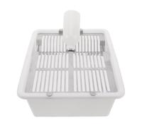 Sosoport Cage à Souris de Laboratoire Renforcée, 250ml, PP et Grille | Couvercle Sécurisé, Entretien Facile, Résistance Thermique Élevée, pour Souris en Laboratoire et Élevage, avec Bouteille