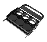 Sosoport Casier à Bouteilles Facile à Transporter Poignée Solide Pliable en Plastique, 6 Compartiments pour Bar