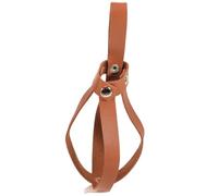 Sosoport Ceinture Porte-Bouteille en Cuir Marron pour Cosplay Halloween, Bouteille de Potion Sphérique en Verre, Accessoire Réaliste et Confortable pour Activités à Thème