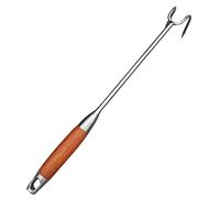 Sosoport Crochet à Viande Inox Robuste 40 Cm Poignéecrochet Retourneur Pratique Acier Inoxydable Professionnel Cuisine et Barbecue Ensemble Outil de Rôtissage Polyvalent