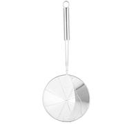 Sosoport Cuillère Passoire en Acier Inoxydable Rigide Petite Maille Manche Anti-brûlure pour Filtration Alimentaire et Usage Multifonction Cuisine