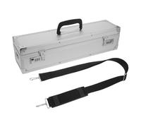 Sosoport Étui à Couteaux Cuisine Verrouillable en Aluminium 8 Emplacements, Mallette Rigide Argentée 51 X 12 X 12 Cm, Organisateur Professionnel pour Rangement, Protection et Transport