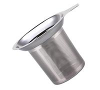 Sosoport Filtre à Thé en Acier Inoxydable avec Maille Fine et Poignée, Passoire Réutilisable Facile à Utiliser, Compatible pour Théière et Tasse la Maison