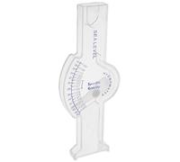 Sosoport Hydromètre Précis pour Aquarium et Bassin, Plastique Blanc Flottant Lecture Exacte Salinité, pour Tests Piscine à Poissons