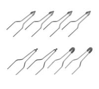 Sosoport Kit de pyrogravure bois 8 embouts de rechange haute impédance pointes fil chauffant compatibles pour outil de pyrograveur, accessoires précis pour travaux artistiques, 8 pièces