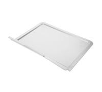 Sosoport Lèchefrite Cuisine 15 L en Fer, Compacte, pour Cuisson au Four | Bac de Récupération D'huile en Métal Argenté, Léger, Collecte les Jus, pour Rôtir la Viande et Cuire les Ailes