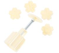Sosoport Moule à Pâtisserie Fleur en Pp pour Gâteau, Presse Manuelle pour Décoration de Gâteau, Accessoires de Pâtisserie Adaptés au Réfrigérateur et Machines de Cuisson