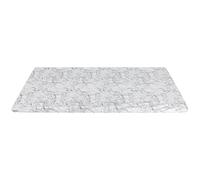 Sosoport Nappe Ajustée en Pvc Haute Élasticité et Maintien Stable, pour Décoration de Table Lors de Mariage ou Banquet, Protection Solide et Facile à Entretenir