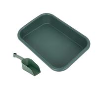 Sosoport Plateau Rectangulaire en Plastique pour Pots de Plantes, avec Mini | Lot de Set, Collecte D’eau Stable, Usage Multifonction, pour Fleurs et Plantes Rebords et Balcons