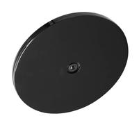 Sosoport Plateau Tournant Rotatif pour Gâteaux, Platine de Comptoir Noire