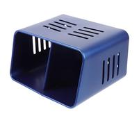 Sosoport Porte-baguettes en Acier Inoxydable Bleu, Panier à Baguettes à 2 Compartiments Trous de Drainage, pour Couverts et Ustensiles la Maison Couleur Aléatoire