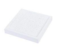 Sosoport Porte-savonnette Design à Fond Plat en Terre de Diatomée Bleu et Décoratif Absorbant l'eau Conserve Le Savonnette Sec pour Salle de Bain