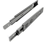 SOTECH 1 paire Coulisse à sortie totale pouvant supporter 45 kg avec retour automatique Longueur 750 mm Hauteur 45 mm