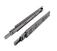 SOTECH 1 paire Coulisses à sortie totale KV2-45-H45-L750-NF 750 mm (insérées) Glissière de tiroir Capacité de charge de 45 Kg