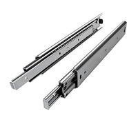 SOTECH 1 paire de coulisses à sortie totale 114276 Hauteur 53,4 mm, longueur 350 mm Glissière télescopique avec capacité de charge de 115 Kg