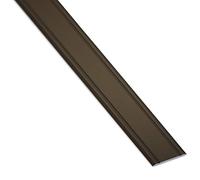 SOTECH 1 pièce 30 mm Profilé de transition Cross autocollant extra plat | bronze anodisé Rail de transition Largeur Longueur 100 cm