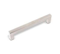 SOTECH 1 pièce poignée de meuble E3 en acier inoxydable véritable BA 192 mm (profil 15 x 15 mm) poignée de barre poignée de garde-corps poignée de tiroir