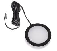 SOTECH Spot encastré 12V LED Giulia Spot encastrable pour meuble Ultraslim | 3W / Blanc neutre - 4000K / 65 x 12 mm / Boîtier noir