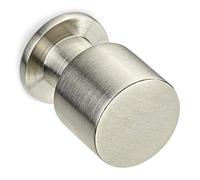 SOTECH 10 pièces Boutons de meubles EK05 Ø 30 mm Acier inoxydable brossé Pommeau de meuble de
