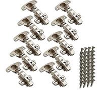 SOTECH 10 pièces Hettich Sensys 8645i TH52 110° Butée d'angle Charnière standard incl. vis M4x16mm Hauteur (Distance) 1,5 mm Amortissement intégré Charnières