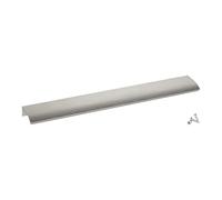 SOTECH 10 poignées de meubles Blankett Alex aspect inox brossé 300 mm Poignées à visser par l'arrière pour montage arrière, vis de fixation incluses