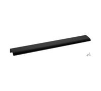 SOTECH 10 poignées de meubles Blankett Alex noir brossé 350 mm Poignées de porte à monter à l'intérieur de la façade, vis de fixation incluses
