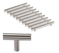 SOTECH 10 x Poignée de meuble G17 tube en acier inoxydable Ø 12 mm/BA 160 mm Poignées en forme de barre Poignées en forme de barre