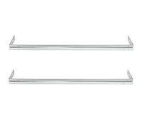 SOTECH 2 pièces 60 cm traverses en acier pour stabilisation de meuble bas | de pour meuble de cuisinière encastrable, support de montage pour meuble
