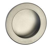 SOTECH 2 pièces Poignées de meuble EL-01 Ø 40 mm chromé mat Poignées à encastrer de