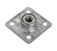 SOTECH 2 x Connecteur de pied de table KEA carré 47,5 x 47,5 mm pour vis filetée M10 Ferrure de table Plaque de fixation