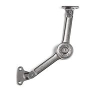 SOTECH 2 x Ferrure pour Abattants 75-100° Compas pour Abattants Support | pour Abattants pour Cadre en Bois ou Alu