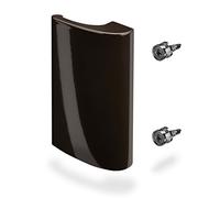 SOTECH 2 x Poignée pour Porte Fenêtre SEJA Marron 82 x 52 x 20 mm Aluminium