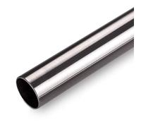 SOTECH 2 x Tube de meuble Longueur 2000 mm Tube de penderie Barre | de penderie / INOX 1.4301 / /Ø 25 Tube en acier inoxydable