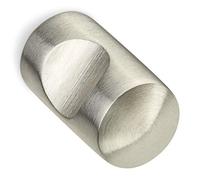 SOTECH 5 pièces Boutons de meubles EK01 Ø 15 mm Acier inox brossé Pommeau de meuble de