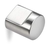 SOTECH 5 x Bouton de meuble EK11 Ø 25 x 28 mm Véritable acier inoxydable Poignée de Tiroir de Junker Design
