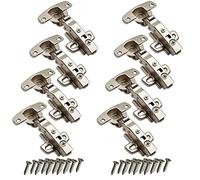 SOTECH 8 pièces Hettich Sensys Paumelle 8645i TH52 Angle d'ouverture 110° Butée d'angle Charnière Hauteur (Distance) 1,5 mm Amortisseur incl. vis M4x16mm