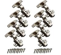 SOTECH 8 pièces Hettich Sensys Paumelle Angle d'ouverture 110° Butée intérieure Hauteur Distance 1,5 mm incl. vis M4x16mm Fermeture automatique intégrée