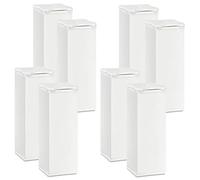 SOTECH 8 pièces Pieds de Meubles québécois 120 mm (+ 10 mm) 40 x 40 mm Blanc Pieds de Meubles en Aluminium réglables en hauteur