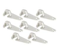 SOTECH 8 pièces Raccord de plateau De Luxe 53,5 mm pour tables à cadre et plateaux de table, crochet de fermeture en métal à visser