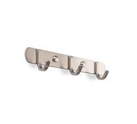 SOTECH Barre à 3 crochets SAMU Portemanteau inox brossé 200 mm Rail à crochets
