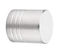 SOTECH Bouton de meuble BRISTOL Ø 15 mm Hauteur 20 mm Acier Inoxydable brossé Poignée Poignée de Placard