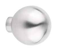 SOTECH Bouton de meuble CARLISLE Ø 20 mm Hauteur 24 mm Acier Inoxydable brossé Poignée de Tiroir Bouton